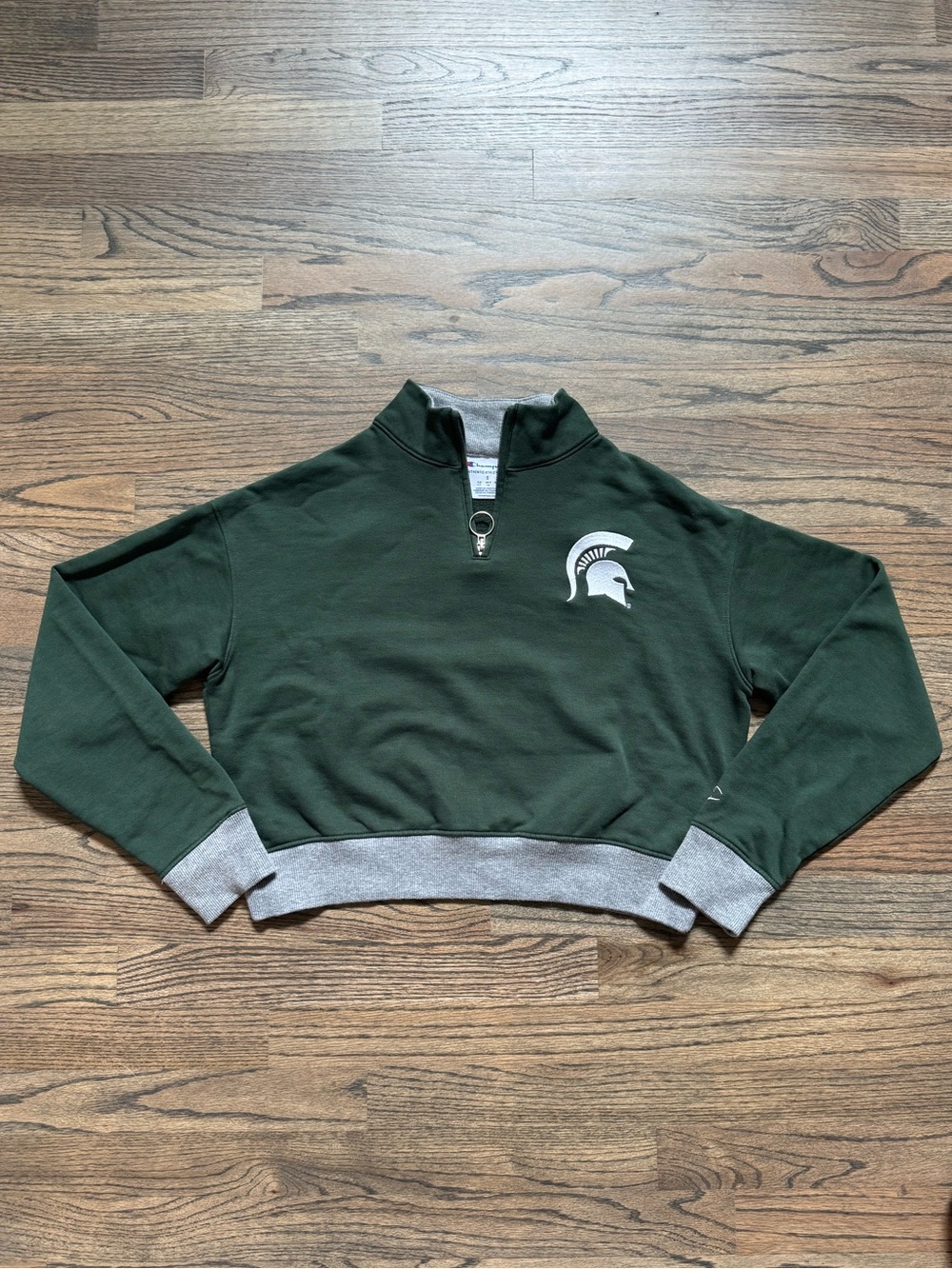 Michigan State Champion Cropped Quarter Zip!